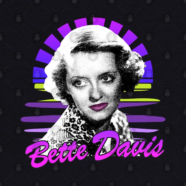 Bette davis / Sunset retro 80s by gulymaiden